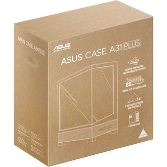 Asus A31 Plus táp nélküli ablakos Mid Tower számítógépház fehér