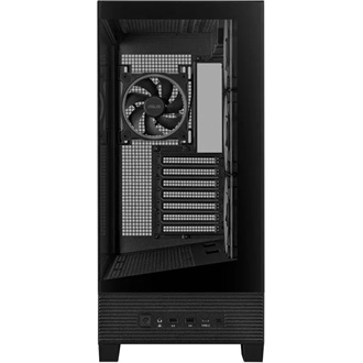 Asus A31 Plus táp nélküli ablakos Mid Tower számítógépház fekete