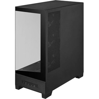 Asus A31 Plus táp nélküli ablakos Mid Tower számítógépház fekete