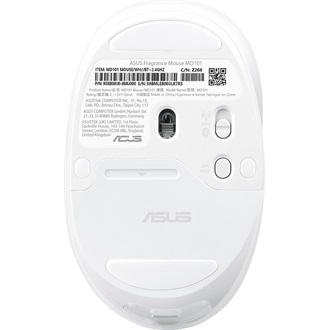 Asus Fragrance MD101 optikai Bluetooth / vezeték nélküli egér fehér (illatosítható; Iridescent White)