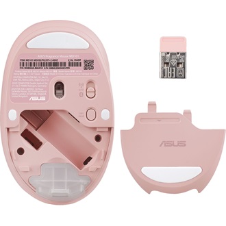 Asus Fragrance MD101 optikai Bluetooth / vezeték nélküli egér rózsaszín (illatosítható; Rose Clay)