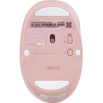 Asus Fragrance MD101 optikai Bluetooth / vezeték nélküli egér rózsaszín (illatosítható; Rose Clay)