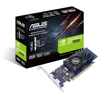 Asus GeForce GT 1030 2GB GDDR5 64-bit low profile grafikus kártya