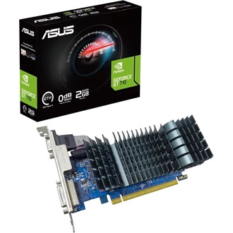 Asus GeForce GT 710 Silent Evo 2GB GDDR5 64-bit grafikus kártya