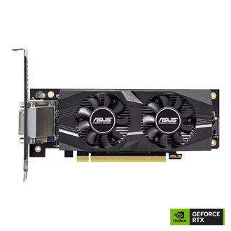 Asus GeForce RTX 3050 6GB GDDR6 96-bit low profile grafikus kártya