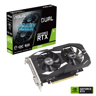 Asus GeForce RTX 3050 Dual OC 6GB GDDR6 96-bit grafikus kártya