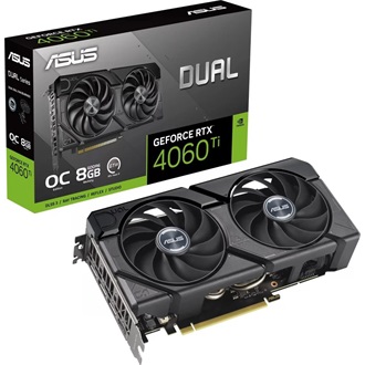 Asus GeForce RTX 4060 Ti Dual OC Evo 8GB GDDR6 128-bit grafikus kártya
