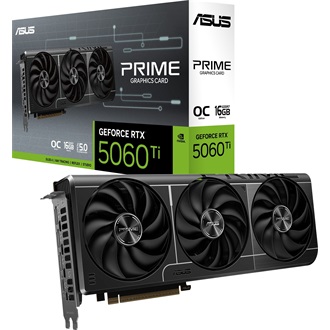Asus GeForce RTX 5060 Ti Prime OC 16GB GDDR7 128-bit grafikus kártya