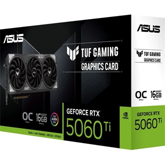 Asus GeForce RTX 5060 Ti TUF Gaming OC 16GB GDDR7 128-bit grafikus kártya