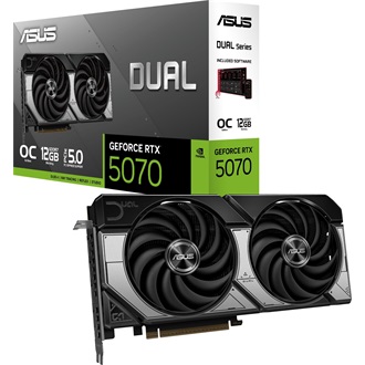 Asus GeForce RTX 5070 Dual OC 12GB GDDR7 192-bit grafikus kártya