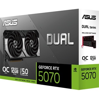 Asus GeForce RTX 5070 Dual OC 12GB GDDR7 192-bit grafikus kártya