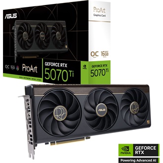 Asus GeForce RTX 5070 Ti ProArt OC 16GB GDDR7 256-bit grafikus kártya