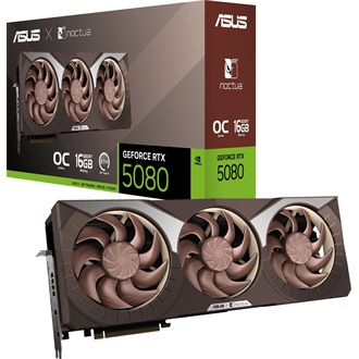 Asus GeForce RTX 5080 Noctua OC 16GB GDDR7 256-bit grafikus kártya
