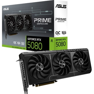Asus GeForce RTX 5080 Prime OC 16GB GDDR7 256-bit grafikus kártya
