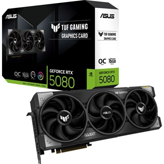 Asus GeForce RTX 5080 TUF Gaming OC 16GB GDDR7 256-bit grafikus kártya
