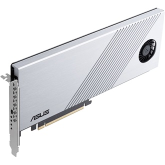 Asus Hyper M.2 X16 Gen 4 Card 4-port M.2 NVME PCIe x16 gaming bővítőkártya ezüst