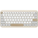 Asus Marshmallow Keyboard KW100 Bluetooth magyar membrán billentyűzet barna-fehér (Oat Milk)