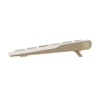 Asus Marshmallow Keyboard KW100 Bluetooth magyar membrán billentyűzet barna-fehér (Oat Milk)