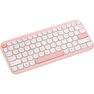 Asus Marshmallow Keyboard KW100 Bluetooth magyar membrán billentyűzet rózsaszín-fehér (Rose Clay)