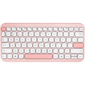 Asus Marshmallow Keyboard KW100 Bluetooth magyar membrán billentyűzet rózsaszín-fehér (Rose Clay)