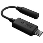 Asus Noise-Canceling Mic Adapter USB-C -> Jack stereo 3,5mm M/F adapter fekete