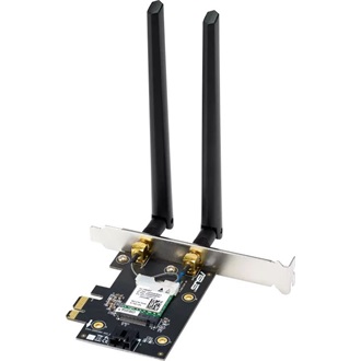 Asus PCE-BE6500 6,5Gb/s PCIe x1 Tri-Band Wi-Fi Bluetooth gaming hálózati adapter low profile