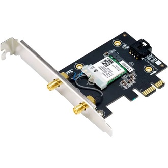 Asus PCE-BE6500 6,5Gb/s PCIe x1 Tri-Band Wi-Fi Bluetooth gaming hálózati adapter low profile