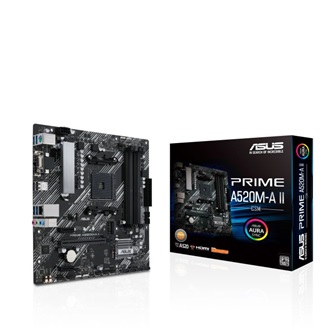 Asus PRIME A520M-A II/CSM desktop alaplap microATX