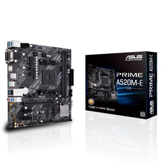 Asus PRIME A520M-E/CSM desktop alaplap microATX