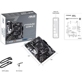Asus PRIME A520M-R desktop alaplap microATX