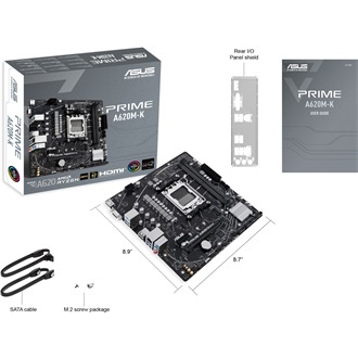 Asus PRIME A620M-K desktop alaplap microATX