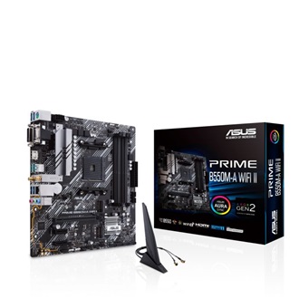 Asus PRIME B550M-A WIFI II desktop alaplap microATX