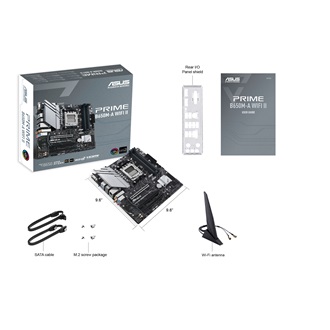 Asus PRIME B650M-A WIFI II desktop alaplap microATX