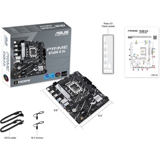 Asus PRIME B760M-R D4 desktop alaplap microATX
