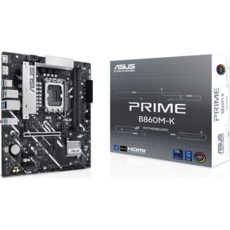 Asus PRIME B860M-K desktop alaplap microATX