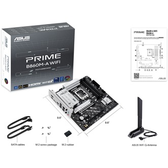 Asus PRIME B860M-A WIFI desktop alaplap microATX