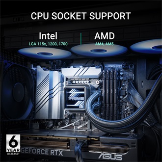 Asus PRIME LC 240 ARGB processzor vízhűtő fekete
