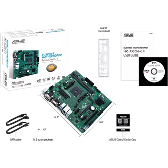 Asus PRO A520M-C II/CSM desktop alaplap microATX