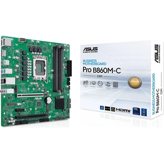 Asus PRO B860M-C-CSM desktop alaplap microATX