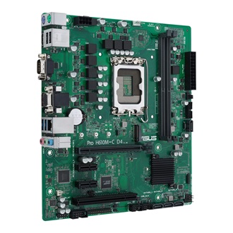 Asus PRO H610M-C D4-CSM desktop alaplap microATX