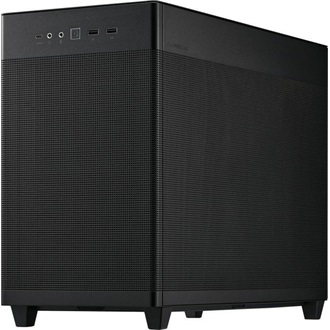 Asus Prime AP201 Tempered Glass táp nélküli ablakos MT Mini Tower számítógépház fekete