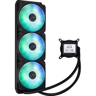 Asus Prime LC 360 ARGB LCD processzor vízhűtő fekete