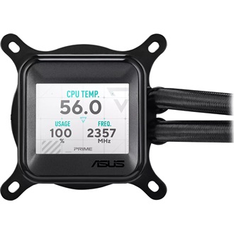Asus Prime LC 360 ARGB LCD processzor vízhűtő fekete