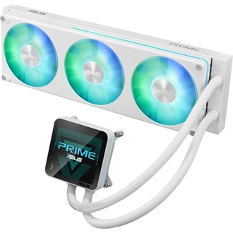 Asus Prime LC II 360 ARGB LCD White Edition processzor vízhűtő fehér