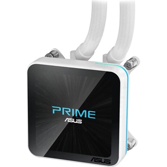 Asus Prime SLC II 360 ARGB LCD White Edition processzor vízhűtő fehér