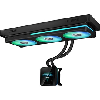 Asus Prime SLC II 360 ARGB LCD processzor vízhűtő fekete