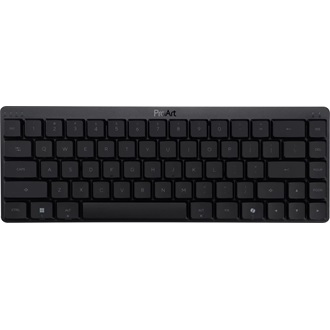 Asus ProArt KD300 Bluetooth / vezeték nélküli magyar Asus Low-Profile optikai-mechanikus billentyűzet fekete