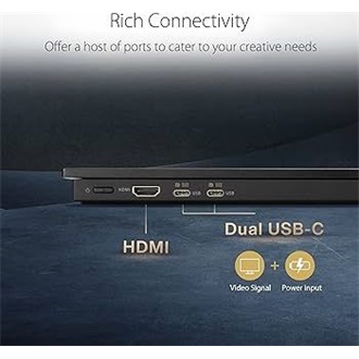 Asus ProArt PA147CDV 14" touchscreen IPS LED monitor fekete