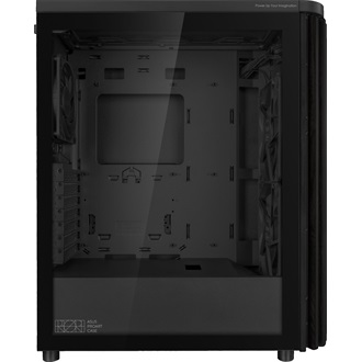 Asus ProArt PA401 Wood Edition táp nélküli ablakos Mid Tower számítógépház fekete