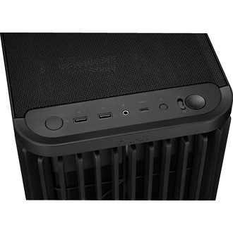 Asus ProArt PA401 Wood Edition táp nélküli Mid Tower számítógépház fekete